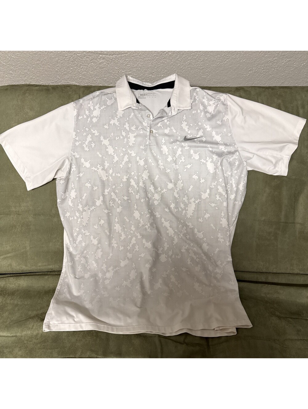 RARE / Nike Mobility Polk DRI-FIT GOLF POLO  SIZE XXL